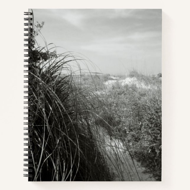 Cuaderno Path Through the Dunes | Rustic Beach Journal (Anverso)