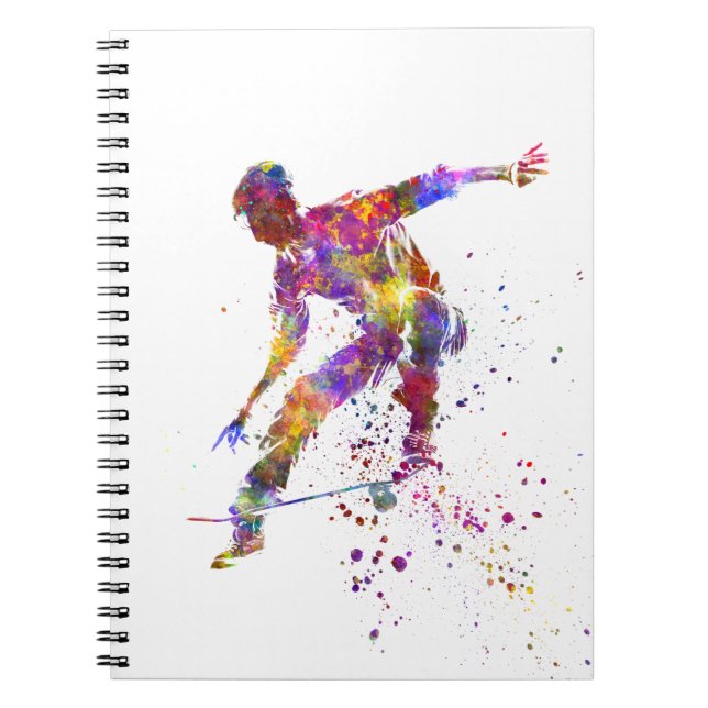 Cuaderno patinador acuático (Frente)