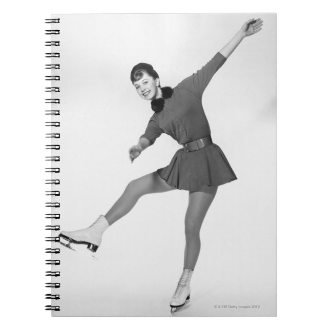 Cuaderno Patinaje artístico la mujer (Frente)