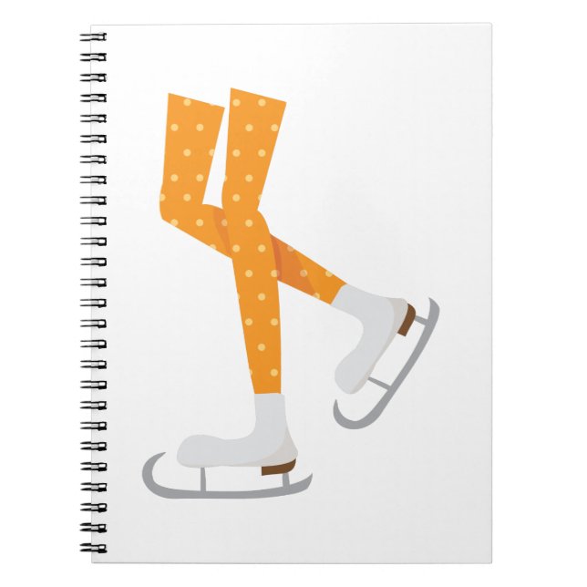 Cuaderno Patinaje de hielo (Frente)