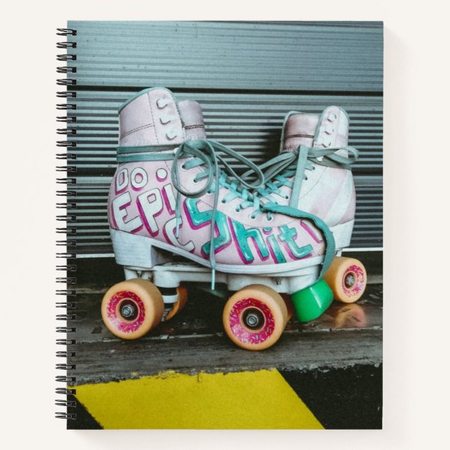 Cuaderno Patines épicos (Anverso)
