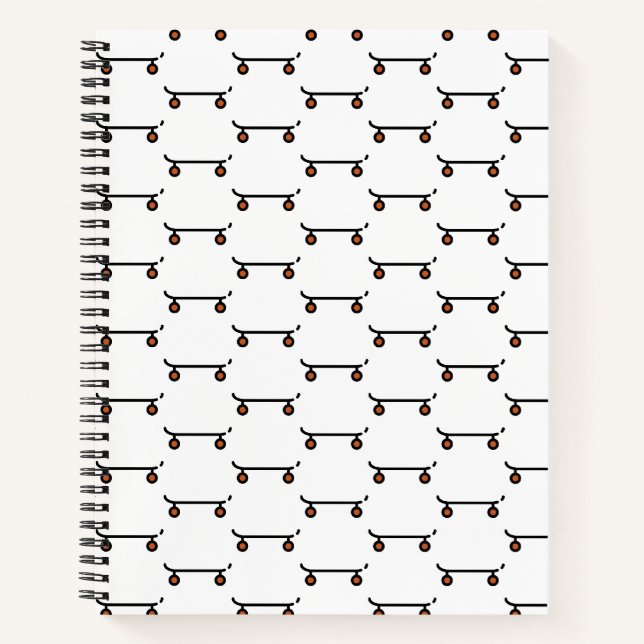 Cuaderno patineta (Anverso)