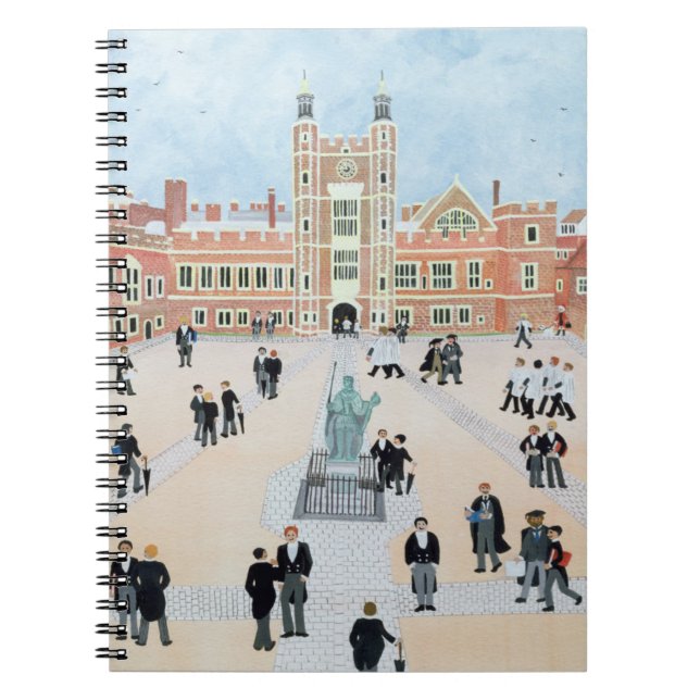 Cuaderno Patio de escuela 1991 de la universidad de Eton (Frente)