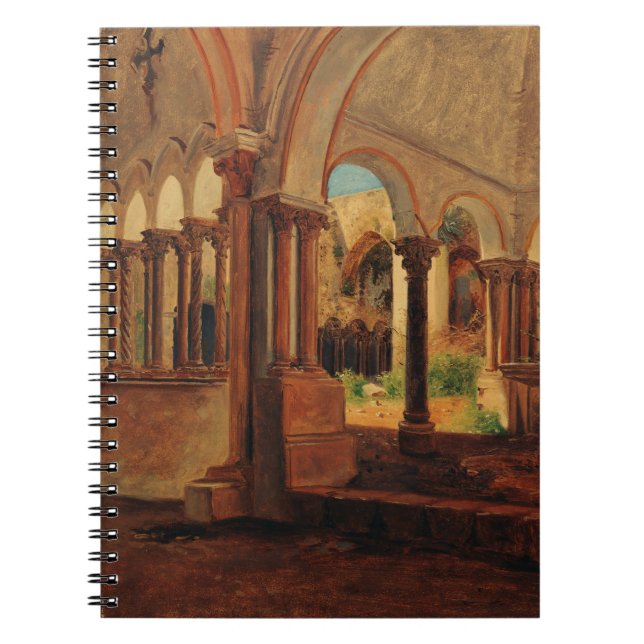 Cuaderno Patio del monasterio abandonado (Frente)