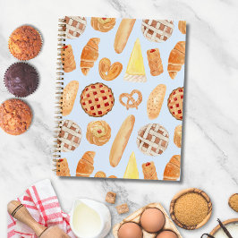 Cuaderno Patisserie Panadería Francesa Pastry Bread Food Re