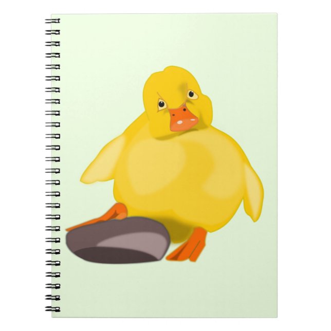 Cuaderno Patito Amarillo - Tus Colores - Texto (Frente)