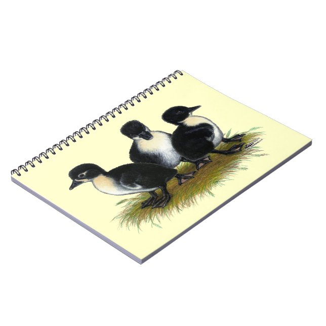 Cuaderno Patitos Suecos Negros (Lado Izquierdo)