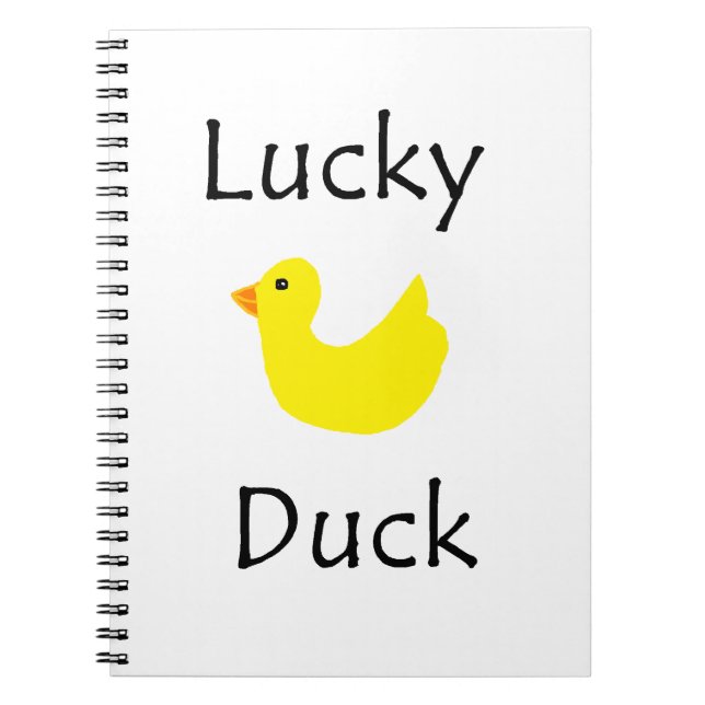 Cuaderno Pato afortunado (Frente)