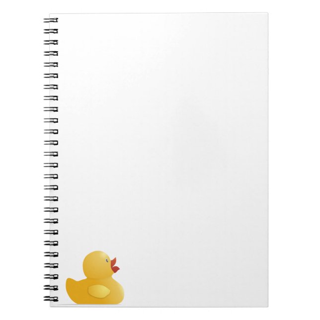Cuaderno Pato de goma amarillo (Frente)