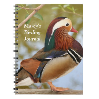 Cuaderno Pato de mandarín