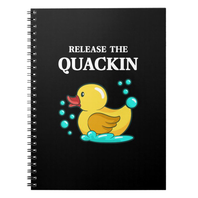 Cuaderno Pato - Libere El Quackin (Frente)