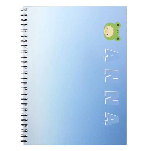 Cuaderno Pato lindo personalizado (Frente)