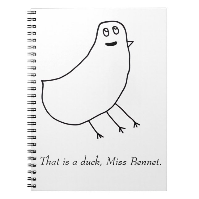 Cuaderno Pato TOBS (Frente)