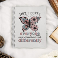 Patólogo mariposa de lenguaje de voz personalizado
