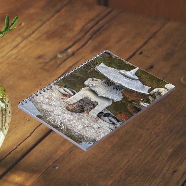 Cuaderno Patos de linterna y mallard japoneses (In Situ)
