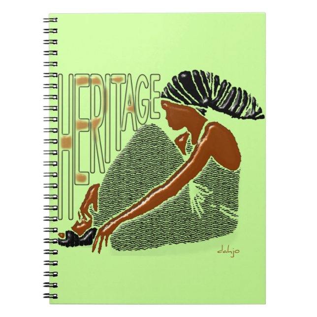 Cuaderno Patrimonio AFRICANO (Frente)