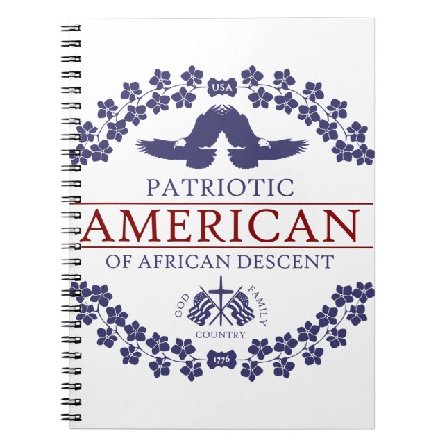 Cuaderno PATRIOTA afroamericano (Frente)