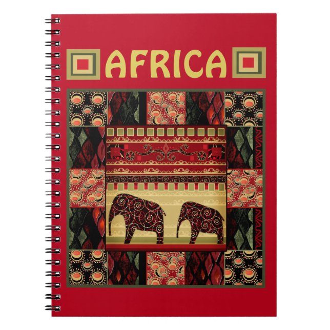 Cuaderno Patrocinio africano (Frente)