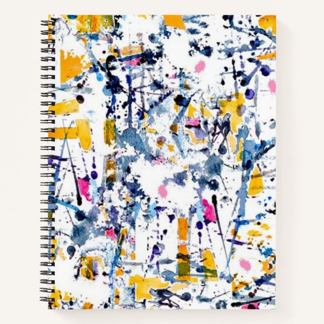 Cuaderno Patrón abstracto (Anverso)