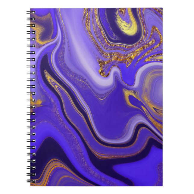 Cuaderno patrón abstracto. (Frente)