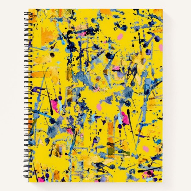 Cuaderno Patrón abstracto (Anverso)