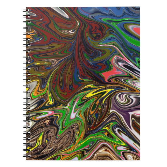 Cuaderno Patrón abstracto de Guay (Frente)