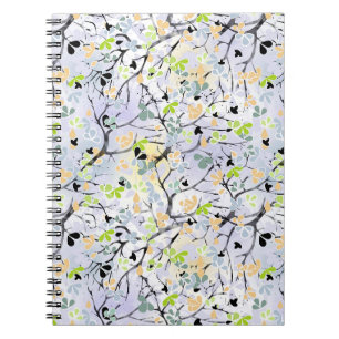 Cuaderno Patrón abstracto, patrón otoño