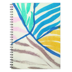 Cuaderno Patrón acuarela: estilo de pintura sucia.