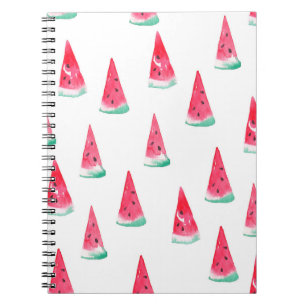 Cuaderno Patrón acuático sin mar con sandía