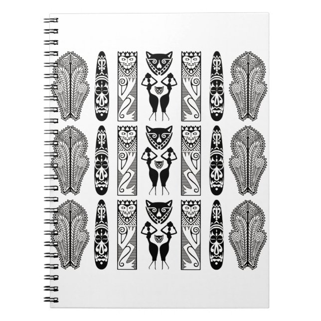 Cuaderno Patrón africano (Frente)