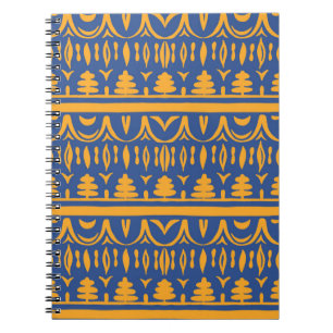 Cuaderno Patrón africano sin mar
