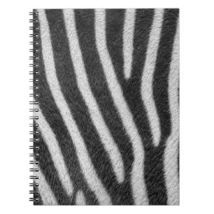 Cuaderno Patrón animal de cebra fur