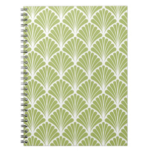 Cuaderno Patrón Art Deco Geométrico Sin Margen. Vinta abstr