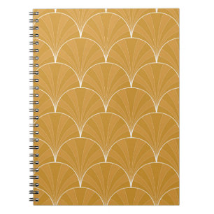 Cuaderno Patrón Art Déco Sin Maravillas. Bba minimalista vi