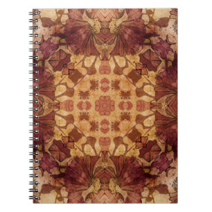 Cuaderno Patrón Art Nouveau geométrico, ornamental.