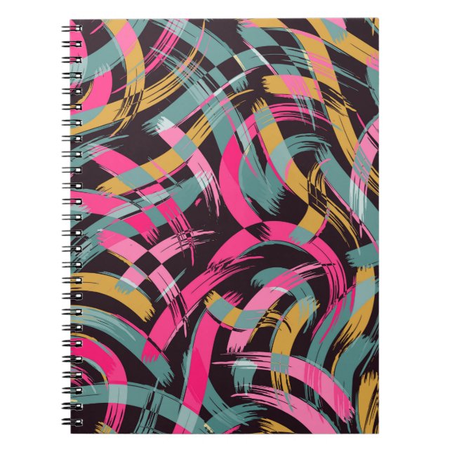 Cuaderno Patrón artístico de pincel (Frente)