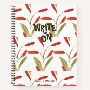 Cuaderno Patrón Audaz de Moda Escribir Personalizado