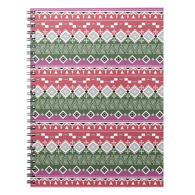 Cuaderno Patrón azteca. (Frente)