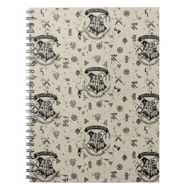 Cuaderno Patrón Beige HOGWARTS™