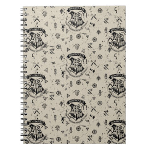 Cuaderno Patrón Beige HOGWARTS™