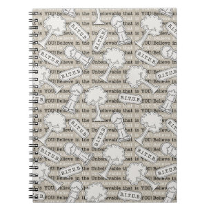 Cuaderno Patrón BITUB (Cree en lo Increíble)