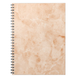 Cuaderno Patrón blanco de textura de mármol