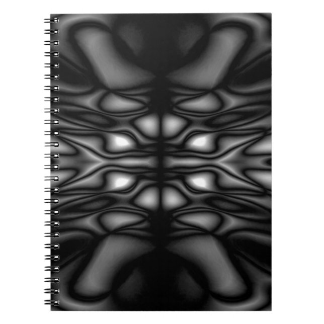 Cuaderno Patrón blanco y negro (Frente)