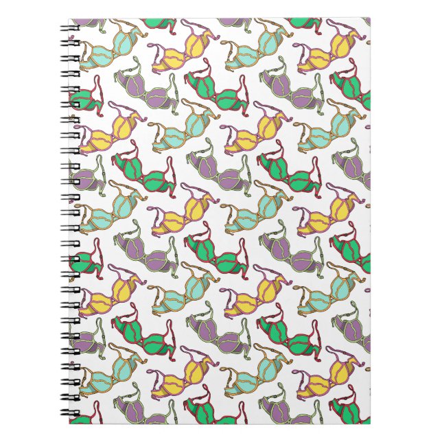 Cuaderno Patrón Bra multicolor (Frente)