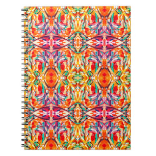 Cuaderno Patrón caleidoscópico bohemio