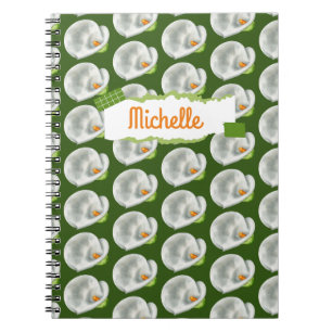 Cuaderno Patrón Calla Lilly personalizado