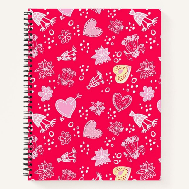 Cuaderno Patrón cardíaco (Anverso)