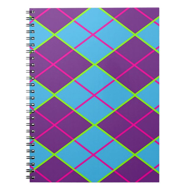 Cuaderno Patrón Clásico de Argyle (Frente)