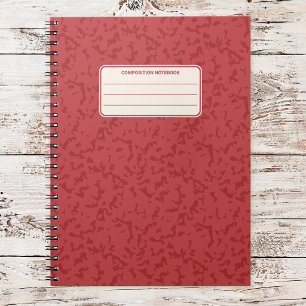 Cuaderno Patrón Clásico de Composición Vitral Marmolado