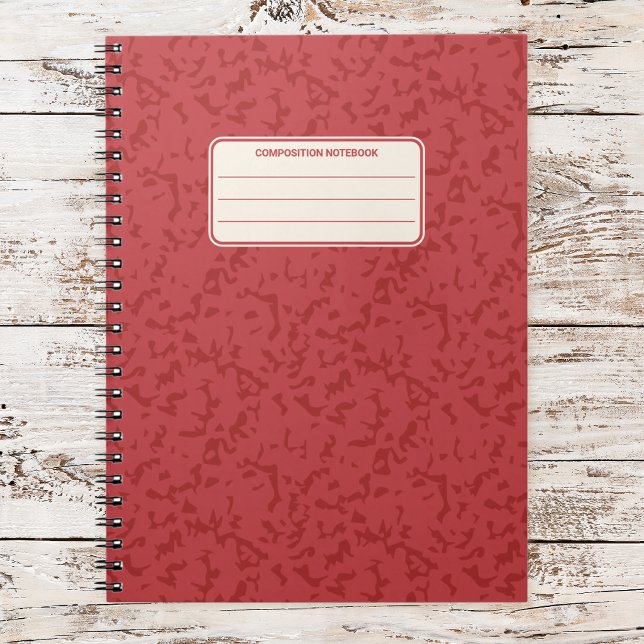 Cuaderno Patrón Clásico de Composición Vitral Marmolado (Subido por el creador)